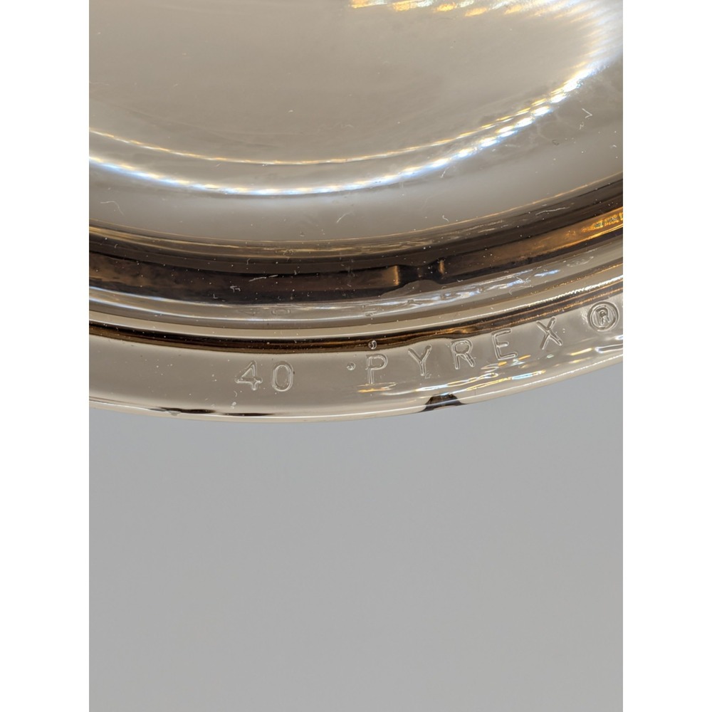 Pyrex Visions Amber Glass #623C Lid 1.5 Quart Casserole Dish REPLACEMENT 623-C - Picture 15 of 16